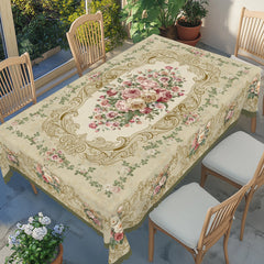 Rosen-Tischdecke - Retro Pink Floral - Verschiedene Grössen