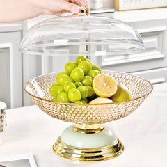 Früchteschale – Europäisches Design – Staubdicht mit Deckel