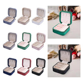 Schmuckbox Organizer – Samt Reiseetui – 10x10x5 cm