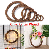 Rattan Kranz - Naturdesign - Verschiedene Durchmesser