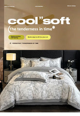 Tencel Bettwäsche – Leopardenmuster – 200x230cm