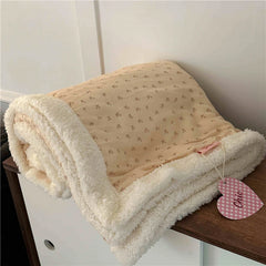 Winterdecke Floral – Koreanischer Stil – 100x150cm