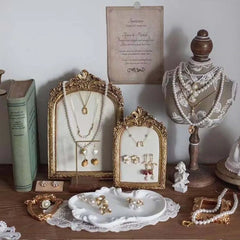 Halsketten Display Ständer – Samt Design – Für Schmuckaufbewahrung