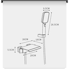 Goldenes Badezimmer-Set aus poliertem Messing, Modernes Design