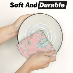 Küchentücher – Blau-Weisses Porzellandesign – 2er-Set