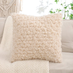 Plüsch Kissenbezug – Wolloptik – 450mm*450mm