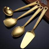 Küchenutensilien Set – Edelstahl Gold – Vielseitig Einsetzbar