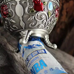 Zahnstocherhalter - Retro Metall Design - Umweltfreundlich