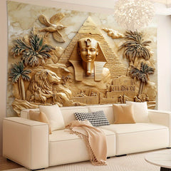 Ägyptischer 3D-Wandteppich – Polyester Design 70X100CM+