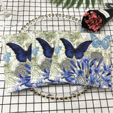 Schmetterling Blumen Servietten – Reines Holzpulpapier 33cm