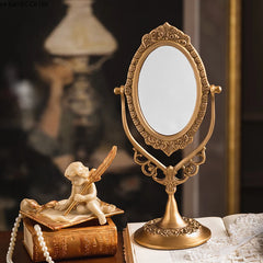 Schminkspiegel – Vintage Messing Design – Europäischer Stil