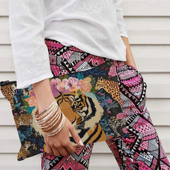 Schminktasche – Tiger Muster – 18x25cm