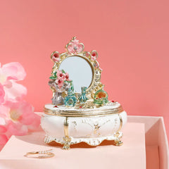 Schmuckkästchen – Handgemalt Emaille – 7x4.8x8.4 cm