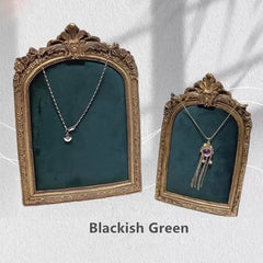 Schmuckständer – Retro-Samt-Design – Verschiedene Farben