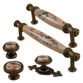 Schrankknopf – Antikes Keramikdesign 96mm