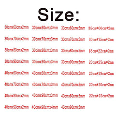 Kawaii schwarzes Katze Mauspad aus Gummi 20x25cm, anti-rutsch Design