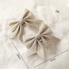 Gold Serie Weihnachtsanhänger – Retro Luxus Design