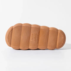 Baumwollpantoffeln – Flanell Schleifen-Design – Warmer Heimkomfort