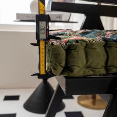 Samtkissen – Gestricktes Polyester – 45x45cm