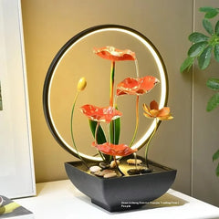 Moderner Brunnen – Minimalistisches Design – 10cm Tisch