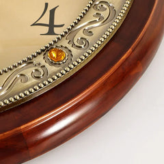 Luxus Gold Wanduhr – Nordisches Metalldesign – 32CM