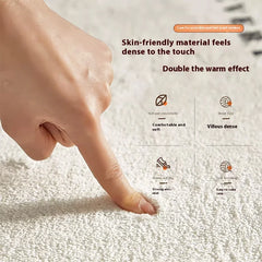 Minimalistische Blumen-Badematte – Modern, 60x90CM