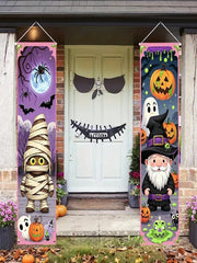 Halloween Balkonbanner – Cartoon Design – 180x30cm