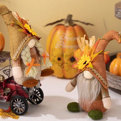 Rudolf-Puppe – Textil, Ahornblatt-Design