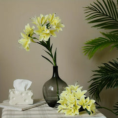 Seidenlilie Künstliche Blume – Blütenzweig Design – Innendekor