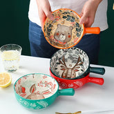 Cartoon-Keramikschale – Töpferhandwerk – Mikrowellensicher