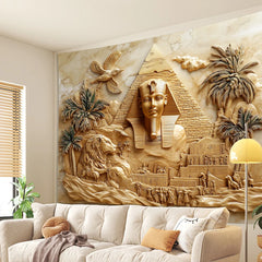 Ägyptischer 3D-Wandteppich – Polyester Design 70X100CM+