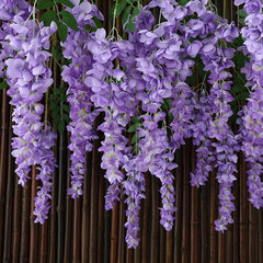 Künstliche Wisteria – Seiden-Design – 96cm Innenbereich