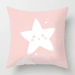 Boho Plüsch-Kissenbezug aus Plüsch, geometrisches Muster, Grösse: 450x450 mm