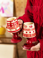 Niedliche Keramiktasse – Porzellan Design 190ml