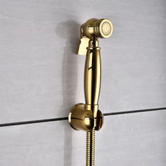 Bidet Sprüher – Messing Matt Finish Wandmontiert