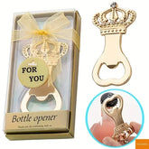 Flaschenöffner Gold Pistolenform – Hochzeitsgeschenk 12x6x2 cm