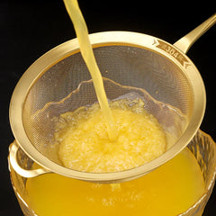 Sieb – Edelstahl 304 – Holzgriff & Verschiedene Grössen