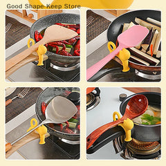 Silikon Utensilienhalter – Schleifendesign – Rutschfest & Hitzebeständig