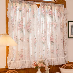 Spitzenvorhänge – Französische Pastorale – W150cmxH200cm