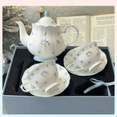 Tee-Set - Französisches Mädchen - Keramik für Nachmittagstee