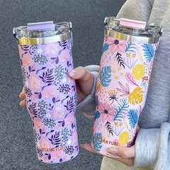 Thermo-Flasche – Edelstahl-Design – 900ml Fassungsvermögen