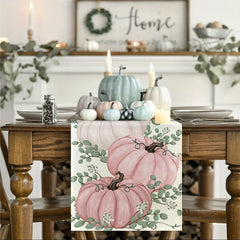 Tischläufer – Bemalte Kürbisse – Versch. Grössen