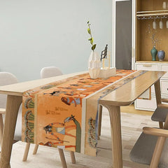 Tischläufer - Leinen Ägyptisch Design - 180x33cm