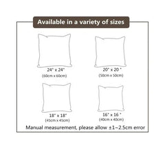 Blaues Van Gogh Kissen mit Kunstdesign, Grösse 60x60 cm