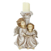 Vintage Engel Kerzenhalter – Polyresin Design – 31cm