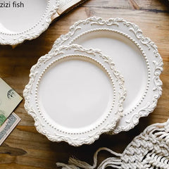 Vintage Keramikgeschirr – Reliefdesign – Verschiedene Grössen