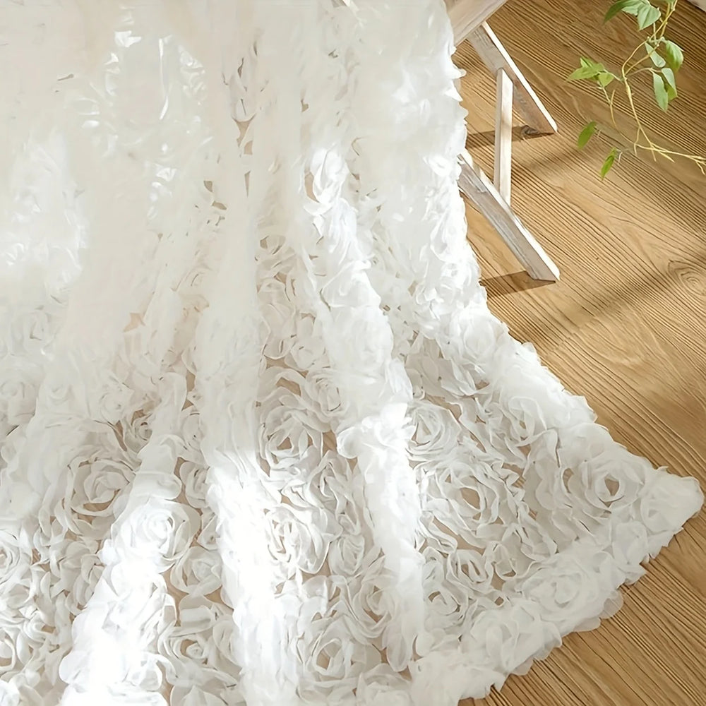 Vorhang - Retro-Rokoko Floral 132x274 cm