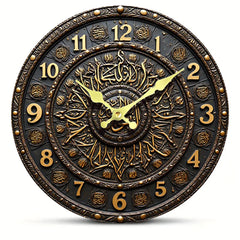 Wanduhr – Antikes Holz Design – 25CM Leise