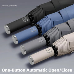 Windfest Automatikschirm – 125CM Gross UV Schutz