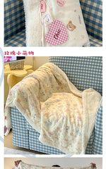 Winterdecke Floral – Koreanischer Stil – 100x150cm